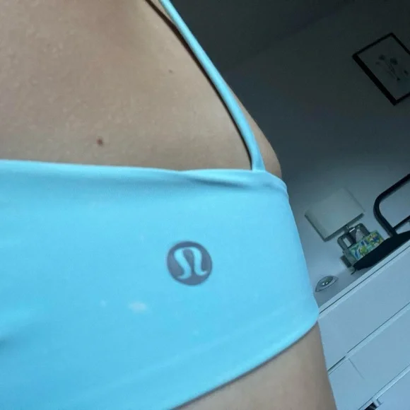 Lululemon Like A Cloud Bra Light Blue - Picture 6 of 7
